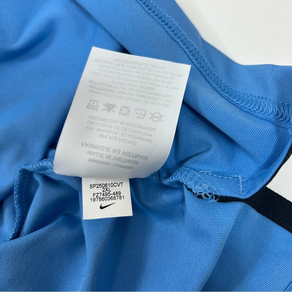 Nike FZ7495-489 Dri-FIT Men's Light Blue Golf Polo Shirt XXL - Picture 9 of 13